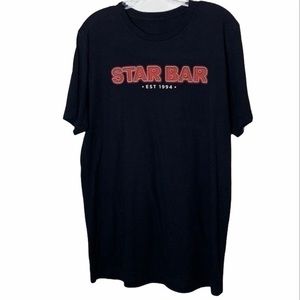 Austin, TX Star Bar Black Men’s T-shirt